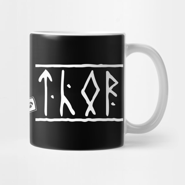 Hail Thor - Mjolnir Hammer - Runes by BlackRavenOath